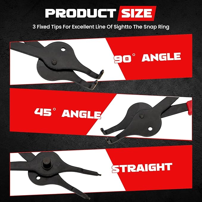 GripMaster™ Snap Ring Pliers Set